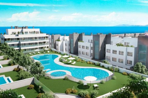 Nuevos apartamentos en espectacular complejo, La Cala de Mijas.