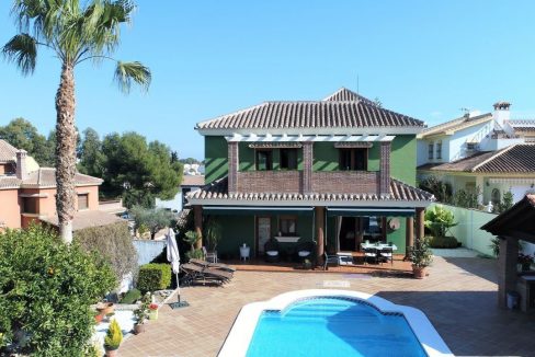 Villa de lujo en venta entre Mijas y Fuengirola, Malaga, Costa del Sol