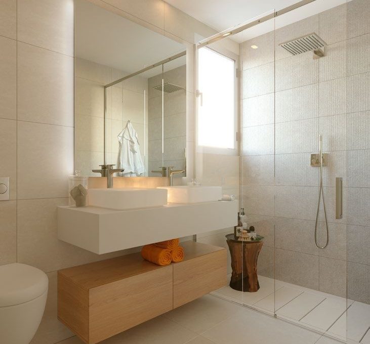 Casas adosadas de estilo contemporáneo único en Mijas Costa, Malaga, España