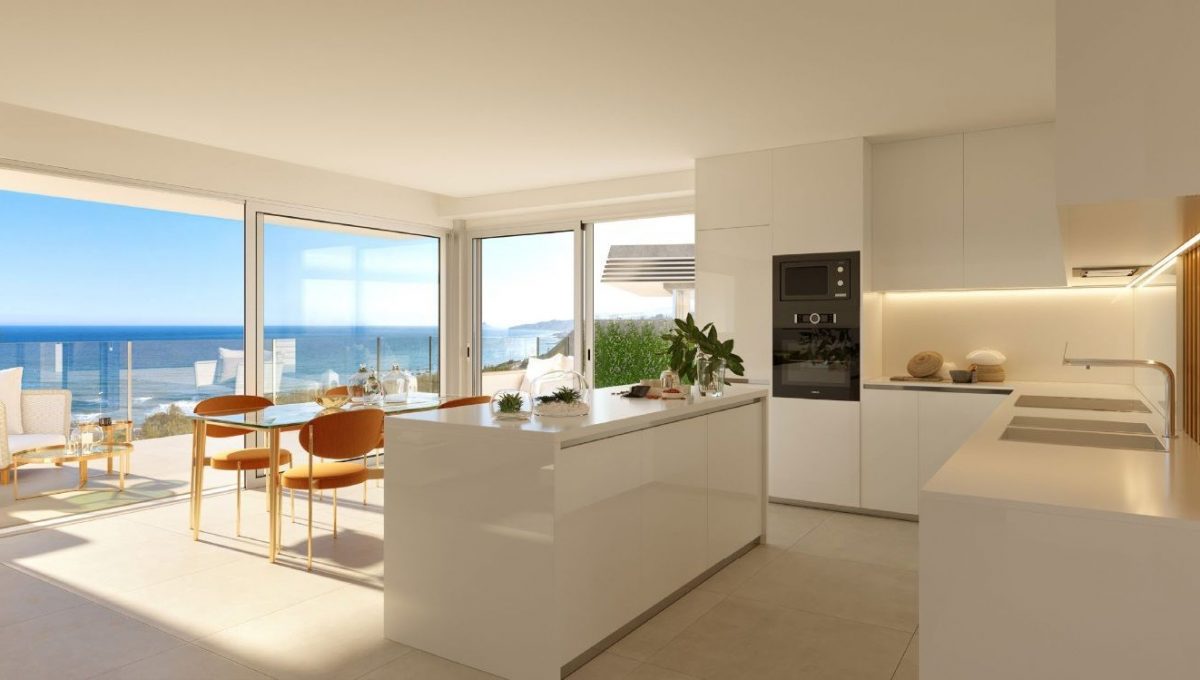 Casas adosadas de estilo contemporáneo único en Mijas Costa, Malaga, España