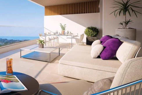 Apartamentos de lujo en la Cala de Mijas