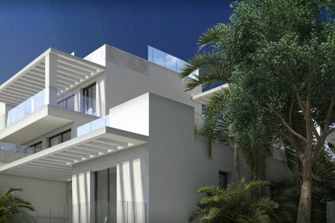 Apartamentos en complejo de lujo en La Cala de Mijas.