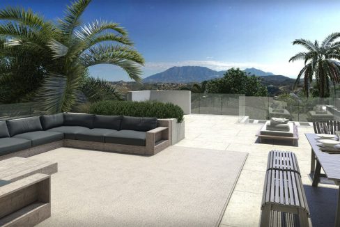 Apartamentos en complejo de lujo en La Cala de Mijas.
