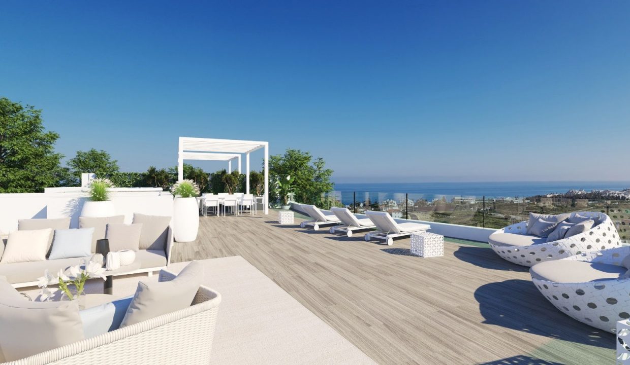 Apartamentos exclusivos con vistas al mar, Estepona, Marbella, Andalusia