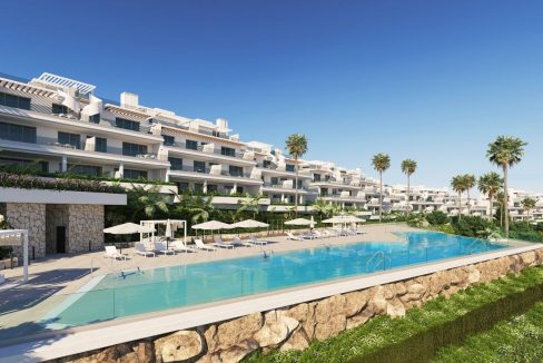 Apartamentos de lujo con vistas panorámicas, Estepona, Marbella