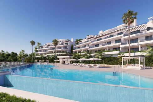 Apartamentos de lujo con vistas panorámicas, Estepona, Marbella