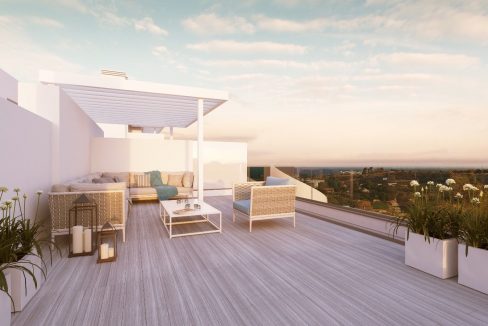 Apartamentos de lujo con vistas panorámicas, Estepona, Marbella
