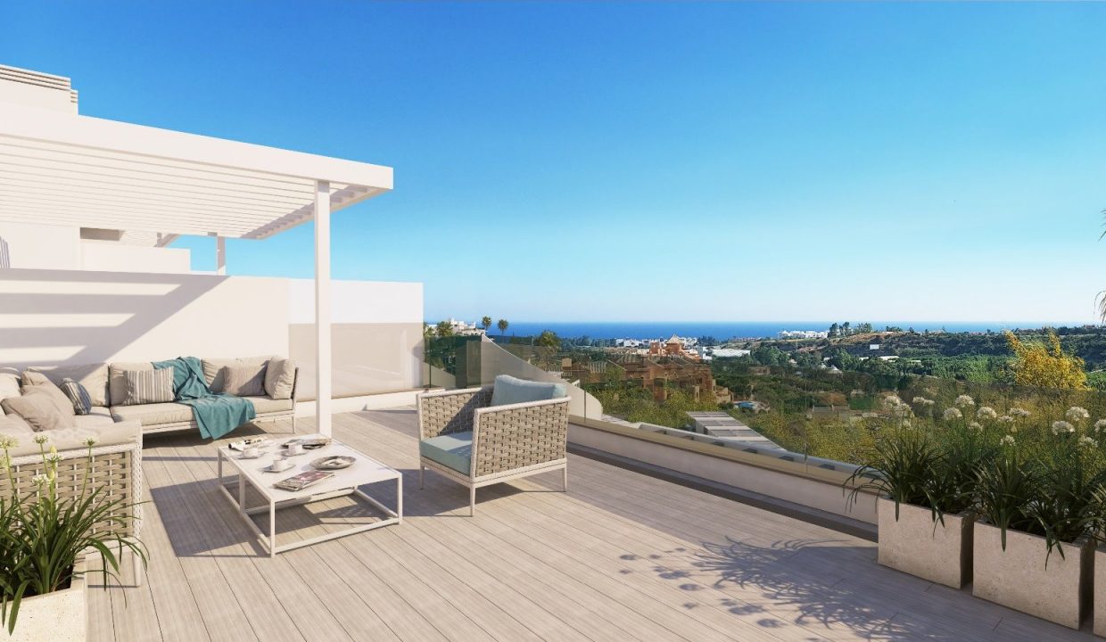 Apartamentos de lujo con vistas panorámicas, Estepona, Marbella