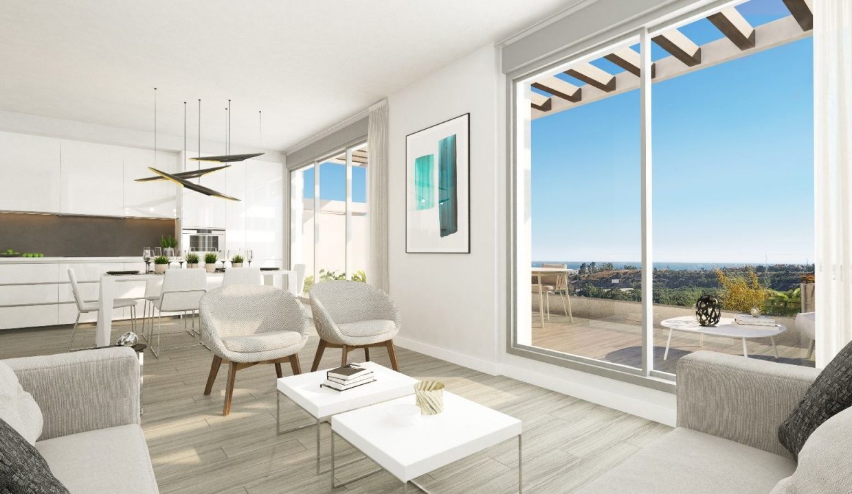 Apartamentos de lujo con vistas panorámicas, Estepona, Marbella