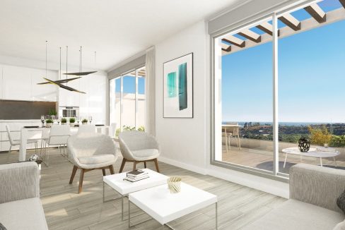 Apartamentos de lujo con vistas panorámicas, Estepona, Marbella