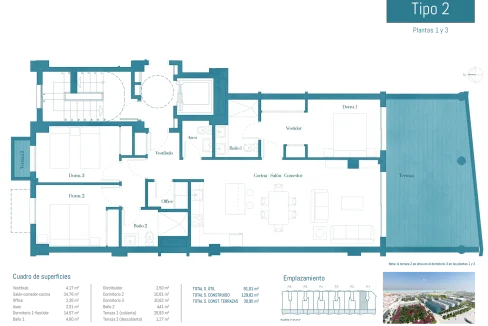 plano-pisos-venta-3-habitacion-fuengirola