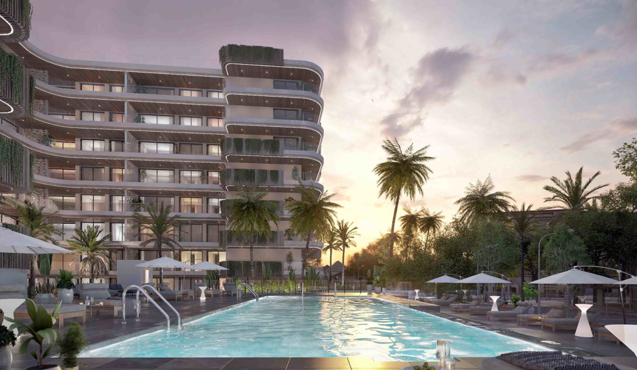 sunset-in-a-new-development-in-fuengirola-centre