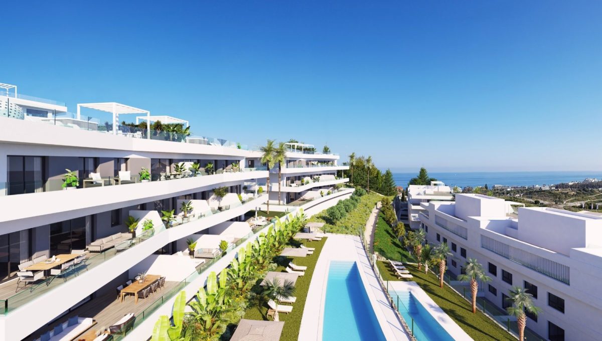 Apartamentos exclusivos con vistas al mar, Estepona, Marbella, Andalusia
