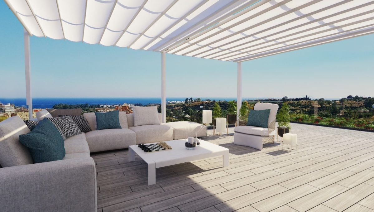 Impresionante promoción de 36 Adosados contemporáneos de 3 dormitorios con vistas al mar