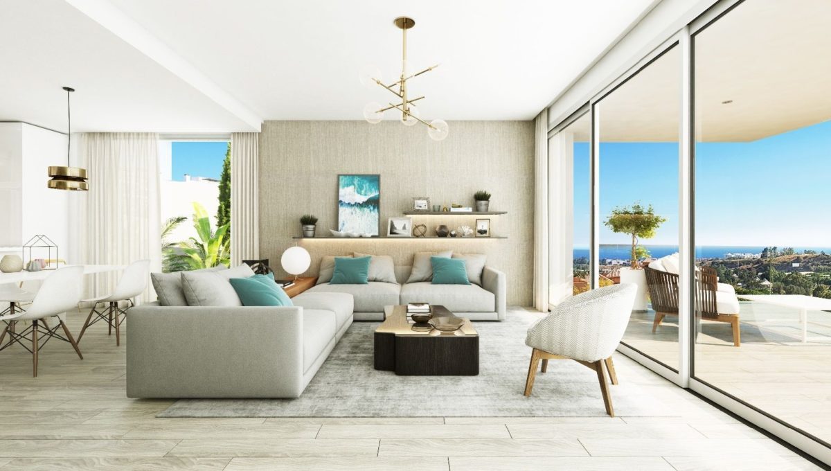 Impresionante promoción de 36 Adosados contemporáneos de 3 dormitorios con vistas al mar