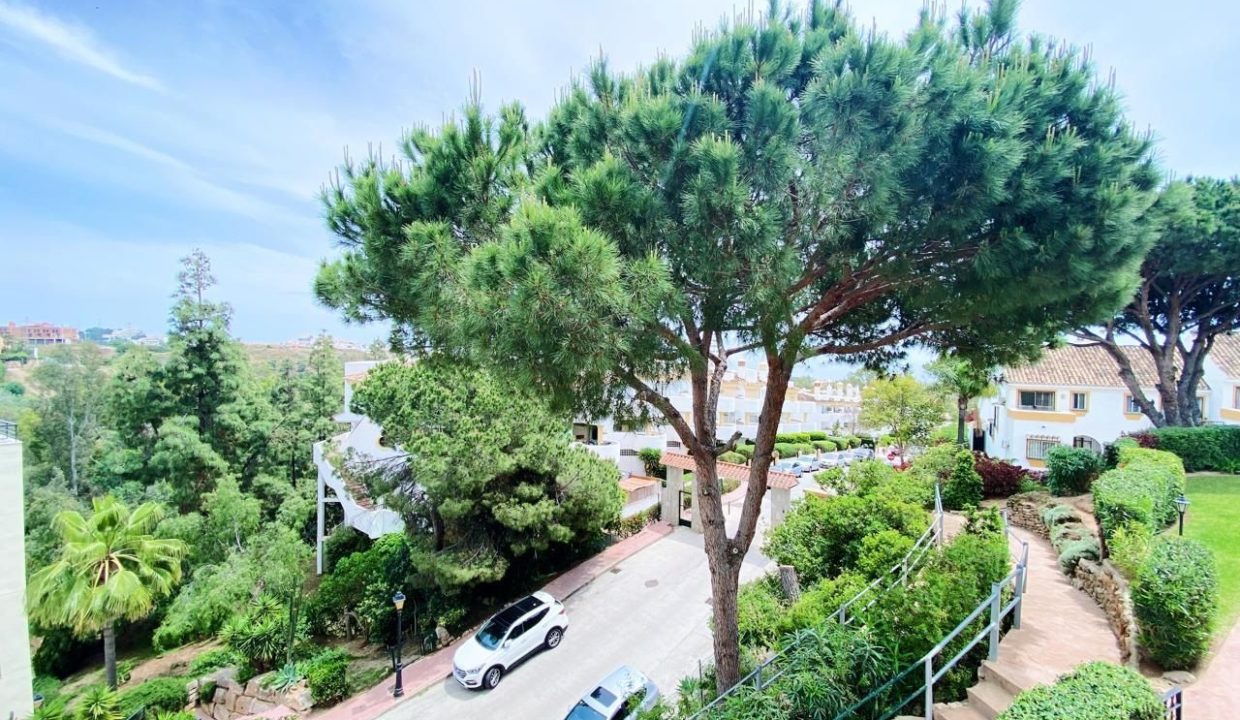 Chalet adosado con vista al mar.