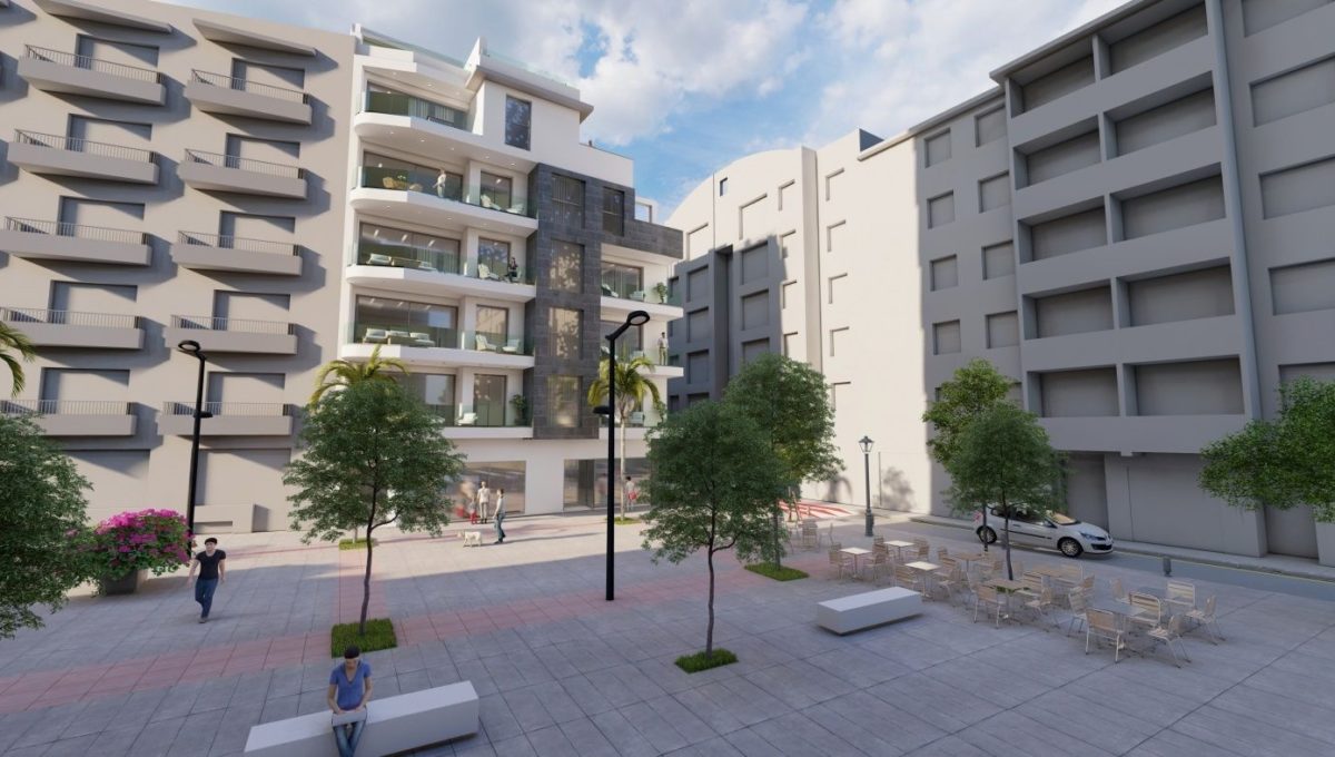 Piso de obra nueva en el centro de Estepona.