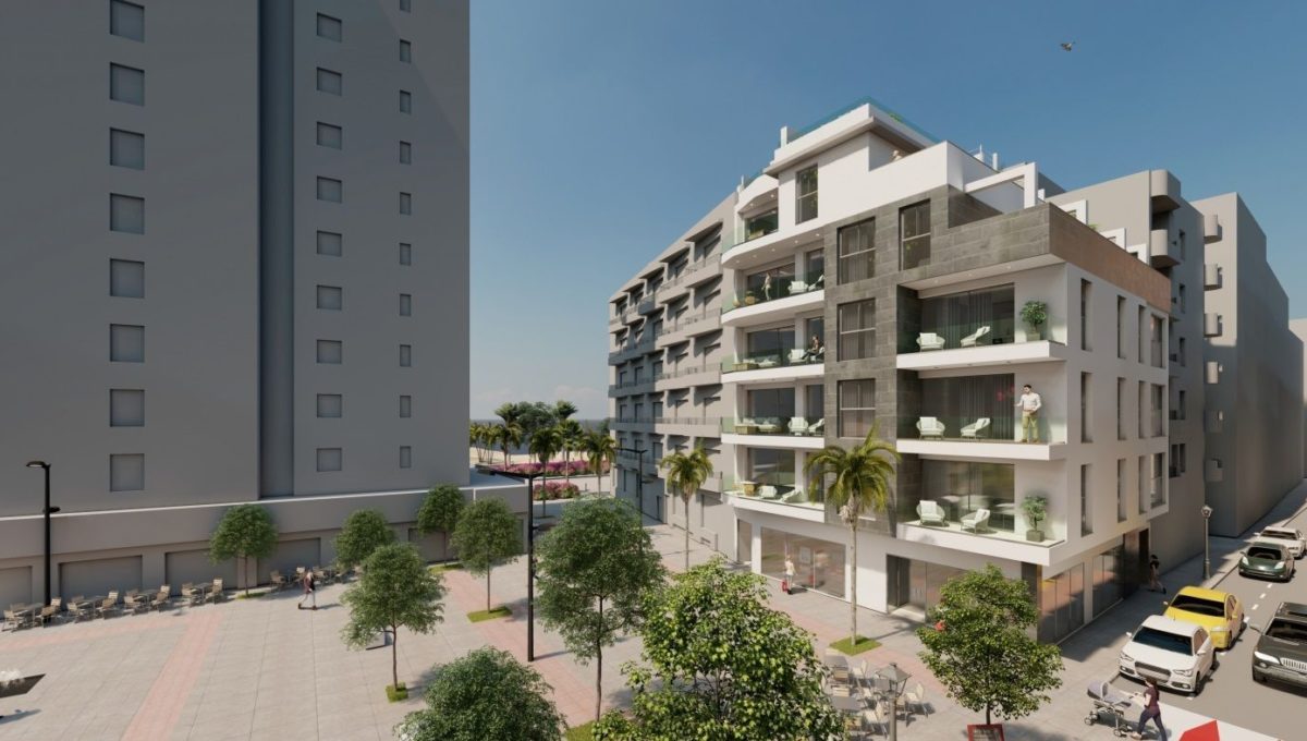 Piso de obra nueva en el centro de Estepona.