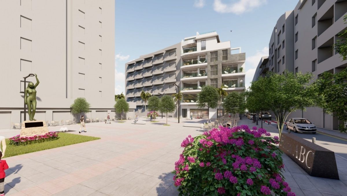 Piso de obra nueva en el centro de Estepona.