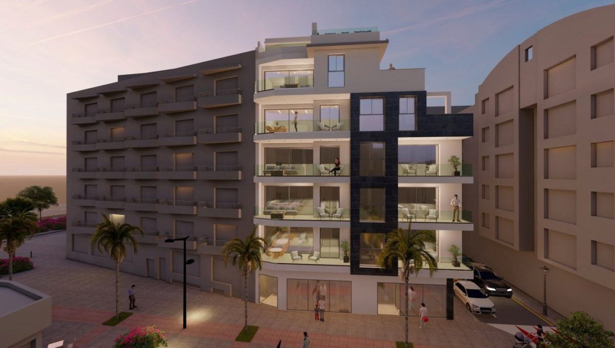 Piso de obra nueva en el centro de Estepona.