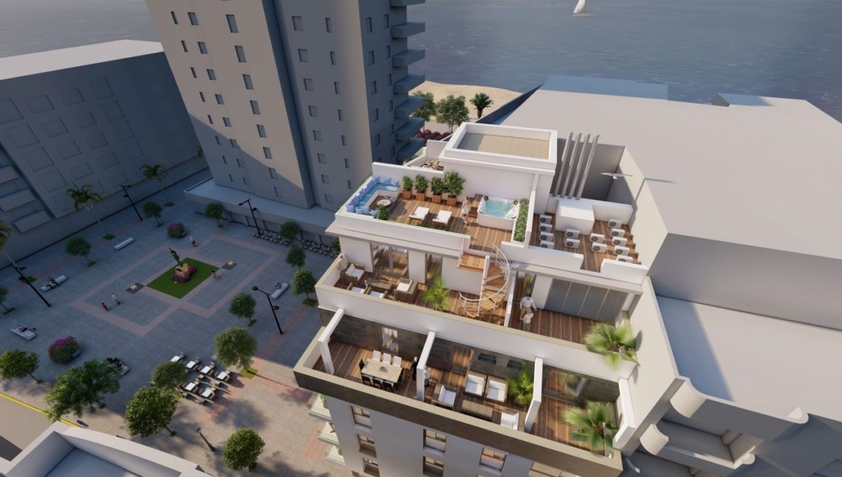 Piso de obra nueva en el centro de Estepona.