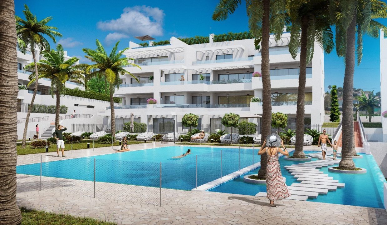 Ático con piscina privada en venta en Estepona