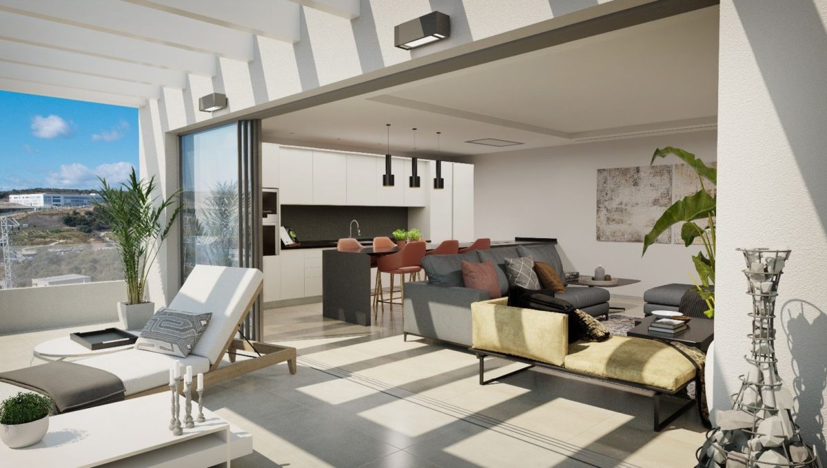 Ático con piscina privada en venta en Estepona