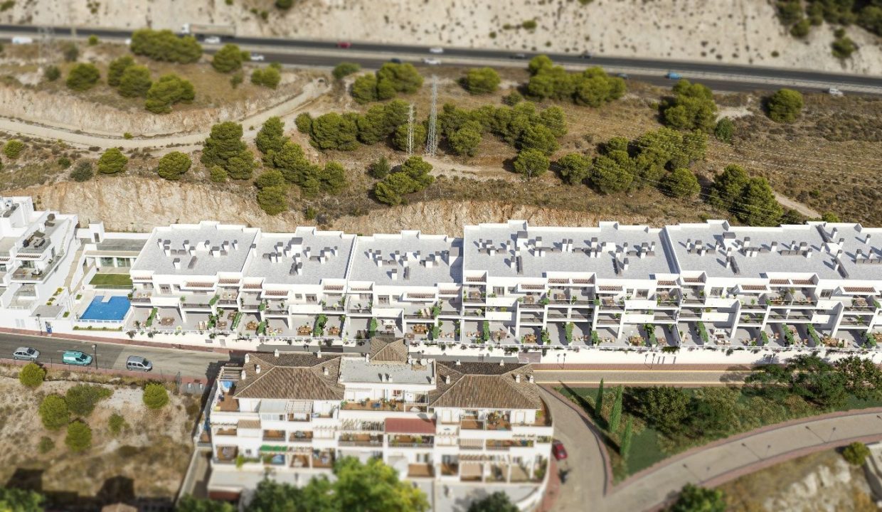 Apartamentos de nueva construccion y con vista al mar en Benalmadena Pueblo, Malaga, España