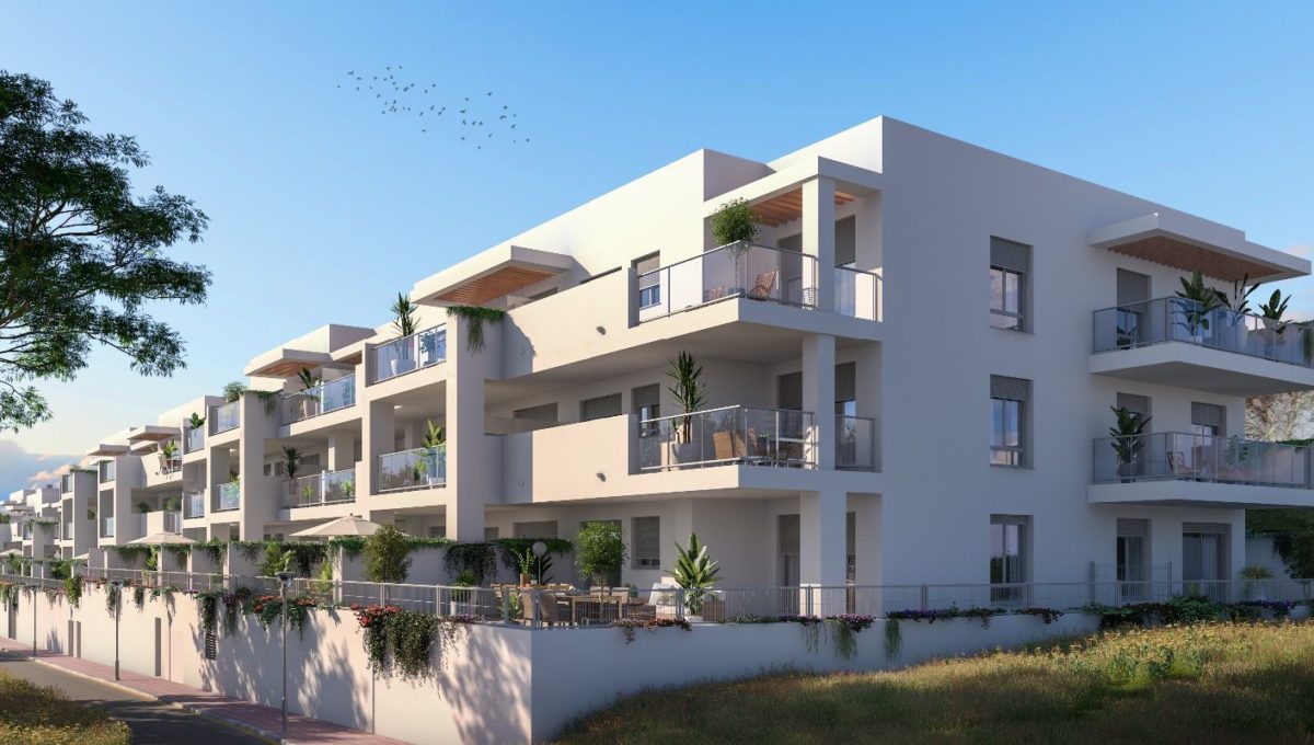 Apartamentos de nueva construccion y con vista al mar en Benalmadena Pueblo, Malaga, España
