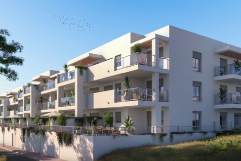 Apartamentos de 2 y 3 habitaciones en Benalmadena Pueblo, Malaga, España