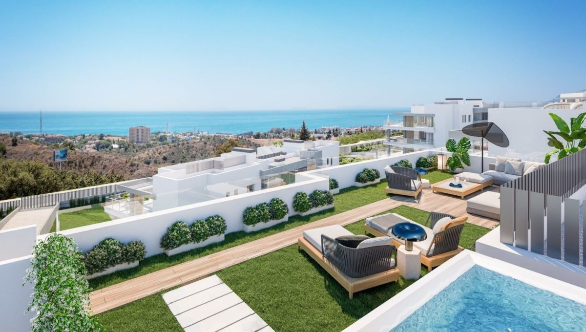 PISO DE LUJO CON VISTA AL MAR EN MARBELLA