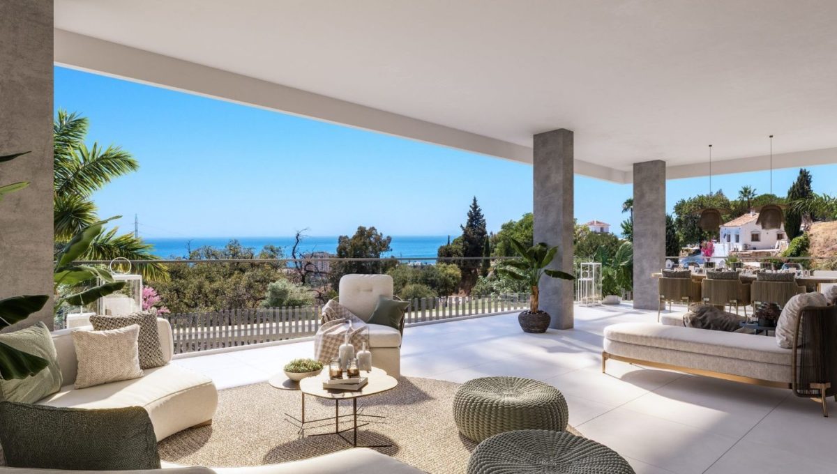 PISO DE LUJO CON VISTA AL MAR EN MARBELLA