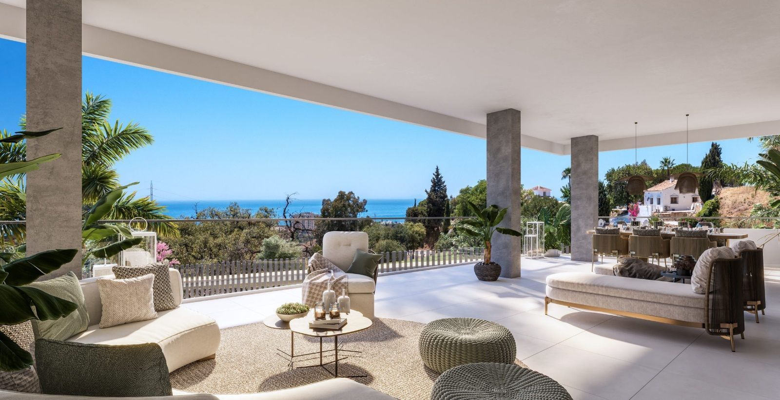 LUXURY FLAT WITH SEA VIEW IN MARBELLA