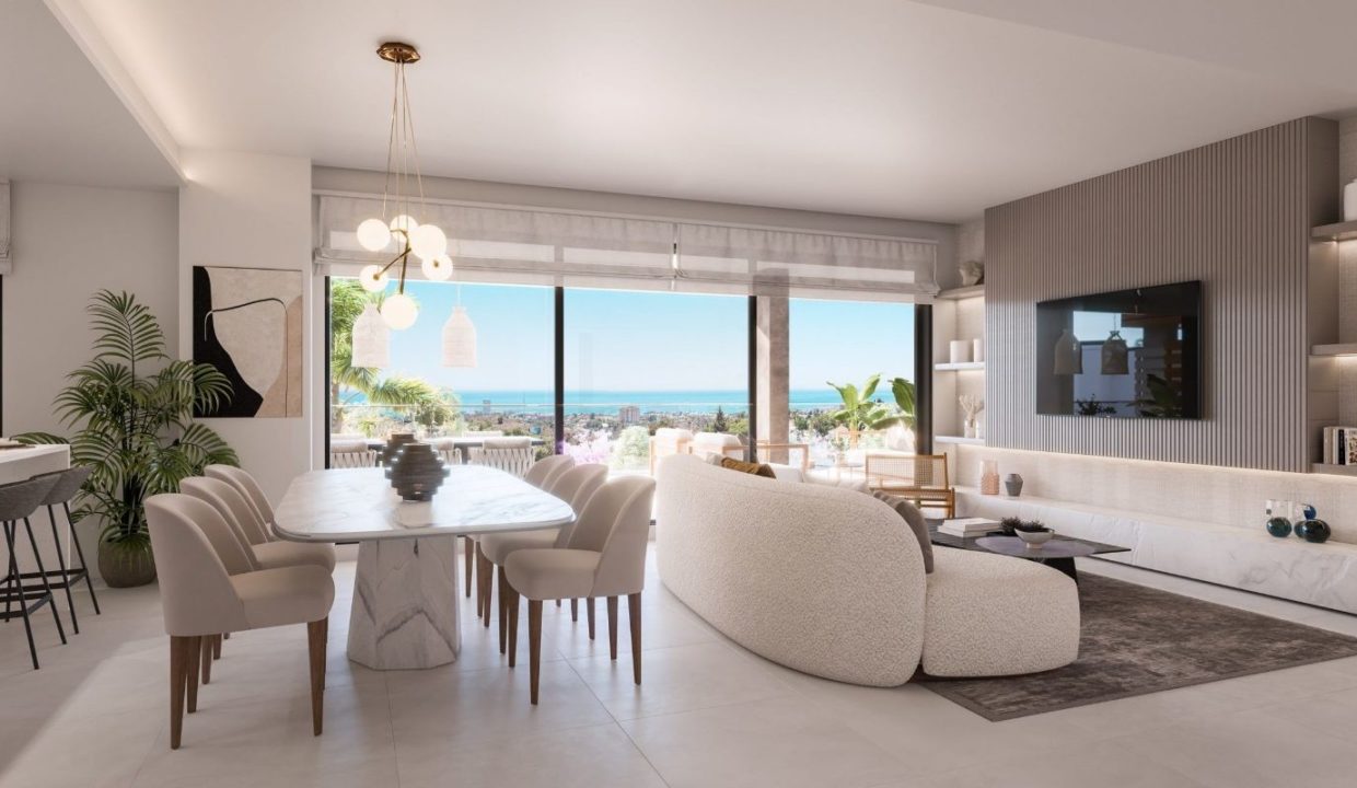 PISO DE LUJO CON VISTA AL MAR EN MARBELLA