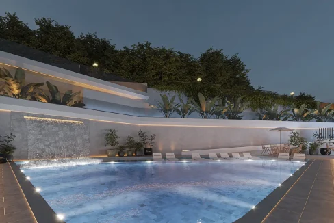 piscina-noche-diyaluz-homes-pisos-venta-rincon-de-la-victoria-malaga-blancareal-real-estate-inmobiliaria-spain