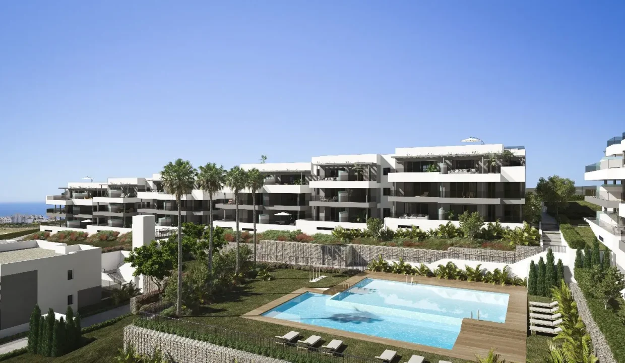 vista-esterior-parcela2-piscina-proyecto-viviendas-en-venta-for-sale-estepona-costa-del-sol