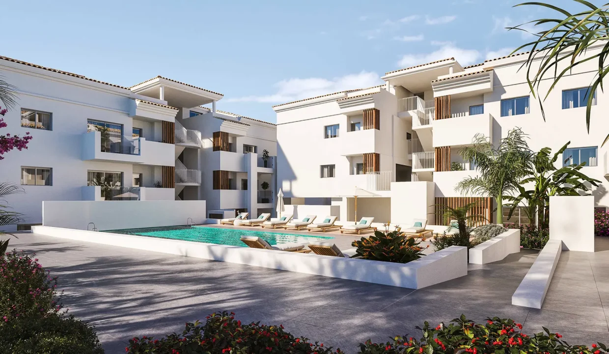 piscina-principal-pisos-venta-fuengirola-blancareal-real-estate-inmobiiaria-costa-del-Sol